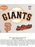 Wallpaper Fathead Fathead NFL Players and Logos San Francisco Giants Logo X3HHGRG3