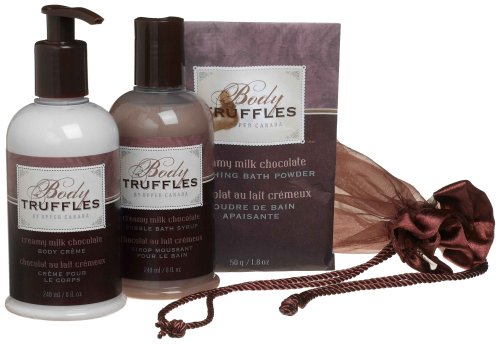 Upper Canada Soap and Candle Creamy Milk Chocolate Decadent Delights Gift Set