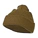 Solid Plain Watch Cap Beanie - Dk Brown