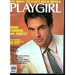 Playgirl Magazine September 1986: Mark Harmon; Naked men of Canada; college JOcks book cover