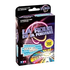 TF1 Games - 1110 - Jeu de soci�t� - La roue de la fortune - Version voyage