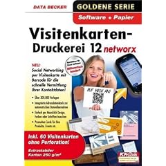 Visitenkarten-Druckerei 12 mit Papier