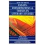 How to Write Essays, Dissertations, and Theses in Literary Studies