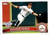 2011 Topps Opening Day Baseball Card #22 Hunter Pence - Houston Astros - MLB Trading Card&Acirc;&nbsp; In A Protective Screwdown Display Case!