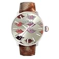 Andy Warhol Women's Swish Ladylike Collection Luscious Lips Watch #ANDY121