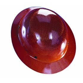 MSA Tan Skullgard Hard Hat with Staz-On Suspension and Full Brim 454664