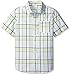 Crazy 8 Big Kid Boy Olive Plaid Woven Shirt