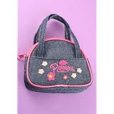 Girls Pink Denim Princess Bag IN9003