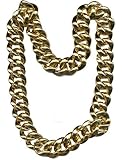 Pimp Necklace Mr T Thick Gold Tone Bling Chain 36" npchn