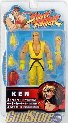 Street Fighter Round 2 Ken Yellow Variant