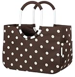 Reisenthel Loopshopper M, mocha dots