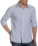  : Nautica Jeans Men's Long Sleeve Oxford Stripe Woven Shirt