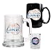 LOS ANGELES CLIPPERS 15 oz. TANKARD, 15 oz. CERAMIC MUG & 2 oz. SHOT GLASS NBA GIFT SET