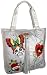Ed Hardy Bella Tote,Silver,one size