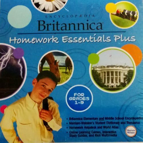Encyclopedia Britannica Homework Essentials Plus (Grades 1-9) by Encyclopaedia Britannica