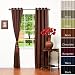 Solid Grommet Top Thermal Insulated Blackout Curtain 84