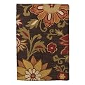 Fieldcrest® Luxury Jacobean Floral Accent Rug - Brown (24x36")