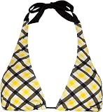 FULL TILT Plaid Womens Swimsuit Top