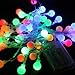 4M 40 LED Ball Styled String Lights Battery Operated for Christmas, Partys, Wedding, New Year Decorations, etc. (Multi-color)