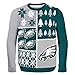 FOCO NFL Philadelphia Eagles BUSY BLOCK Ugly Sweater, XX-Large