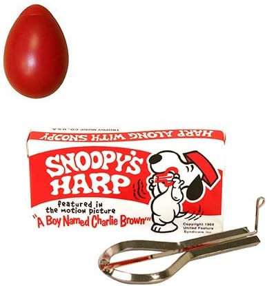 Musical Toys Christmas Stocking Stuffer - Snoopy Jaw Harp Pack