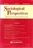 Sociological Perspectives: Official Journal of the Pacific Sociological Association Volume 40 Number 4 Winter 1997 (Index Issue)