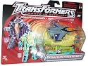Transformers Robots In Disguise 2001 Action Figures - Autobot Towline and Decepticon Skyfire