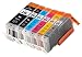 OCProducts Compatible Ink Cartridge Replacement for Canon 271 XL and Canon 270 XL for Pixma MG7720 TS8020 TS9020 Printers (6 Pack)