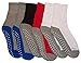 N'Ice Caps Big And Little Boys Cotton/Spandex 2 Tone Crew Sock 6PR Pack