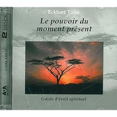 Le pouvoir du moment pr�sent - Guide d'�veil spirituel (2 CD Livre Audio)