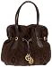 Tommy Hilfiger Hawthorne Sweater knit Tote,Dark Chocolate,