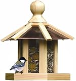  : Birdscapes® 540 Copper Top Pine Gazebo Feeder, 3 lb capacity