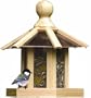 Birdscapes 540 Small Copper Top Pine Gazebo Bird Feeder