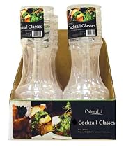 Plastic Disposable Cocktail Glasses 5/Pk (6364)