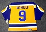 BERNIE NICHOLLS Los Angeles Kings 1985 CCM Vintage Throwback Home NHL Hockey Jersey