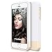 iPhone 5S Case, Maxboost [Vibrance Series] For Apple iPhone 5S / 5 Case Protective SOFT-Interior Slider Style Hard Cases Cover - White/Champagne Gold