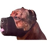 Quick Fit Nylon Dog Muzzle, X-Large Fits Snout Size 10.5"-11.5",&nbsp; Black