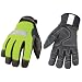 Youngstown Glove 08-3710-10-M Safety Lime Waterproof Winter Glove Medium