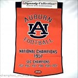 AUBURN TIGERS FOOTBALL WOOL CHAMPIONSHIP BANNER! HUGE!