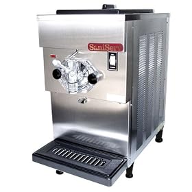 SaniServe A408 20 qt Countertop Soft Serve Ice Cream/Yogurt Machine