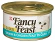 Fancy Feast Gourmet Cat Food, Sliced Salmon & Chicken Feast in Gravy, 3-Ounce Cans (Pack of 24)