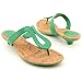Alfani Size 5.5 M Womens Green Odeon Sandals