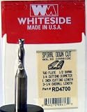 RD4700 SOLID CARBIDE 2 FLUTE DOWN-CUT STANDARD SPIRAL ROUTER BIT 1/4 DIA X 1