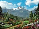 Idyllic Mountains Jigsaw Puzzle 500pc