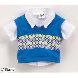 Smart Sweater Vest Webkinz Clothing By Ganz