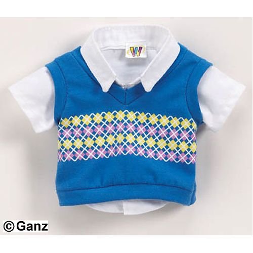 WEBKINZ CLOTHING SMART SWEATER VEST TOP