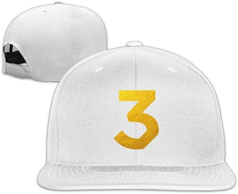 Chance The Rapper Gold 3 Adjustable Hat White