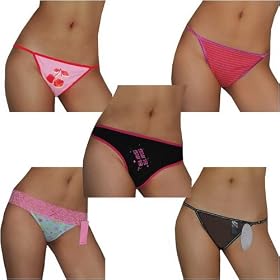 Buy 5 PACK: BRAND NEW Ladies Sexy Thong Panties. - Medium by var goTwisterProductImageStrings = new Object();goTwisterProductImageStrings['prodImageNotAvailTextNoColor'] = 