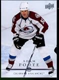 2008 2009 Upper Deck Hockey Card # 300 Adam Foote Avalanche Mint Condition - Shipped In Protective ScrewDown Display Case!!