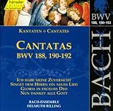 Bach: Cantatas, BWV 188, 190-192 (Edition Bachakademie Vol 57) /Rilling